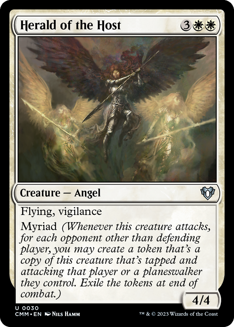 Herald of the Host (30) [Commander Masters] - Deck Out Gaming