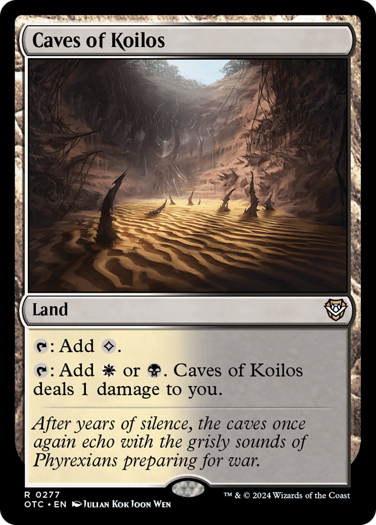 Caves of Koilos (277) [Outlaws of Thunder Junction Commander] - Deck Out Gaming