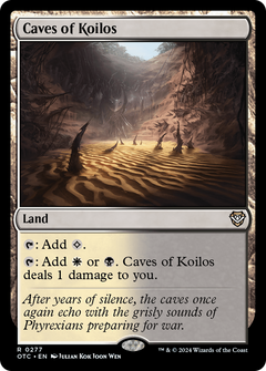 Caves of Koilos (277) [Outlaws of Thunder Junction Commander] - Deck Out Gaming