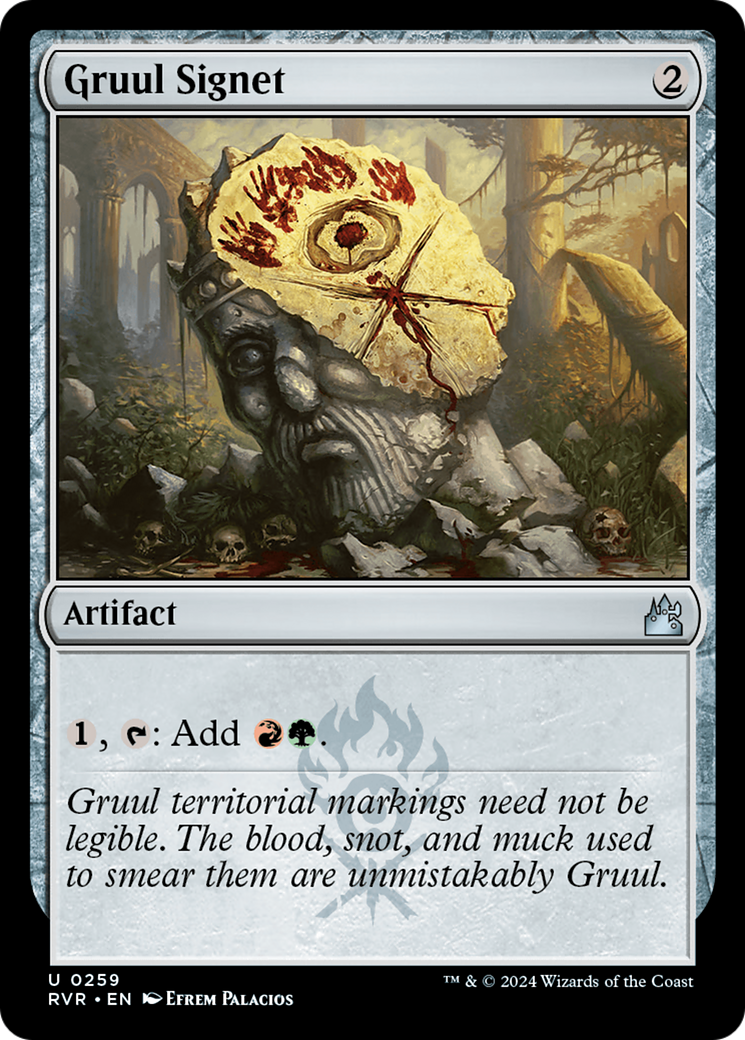 Gruul Signet (259) [Ravnica Remastered] - Deck Out Gaming