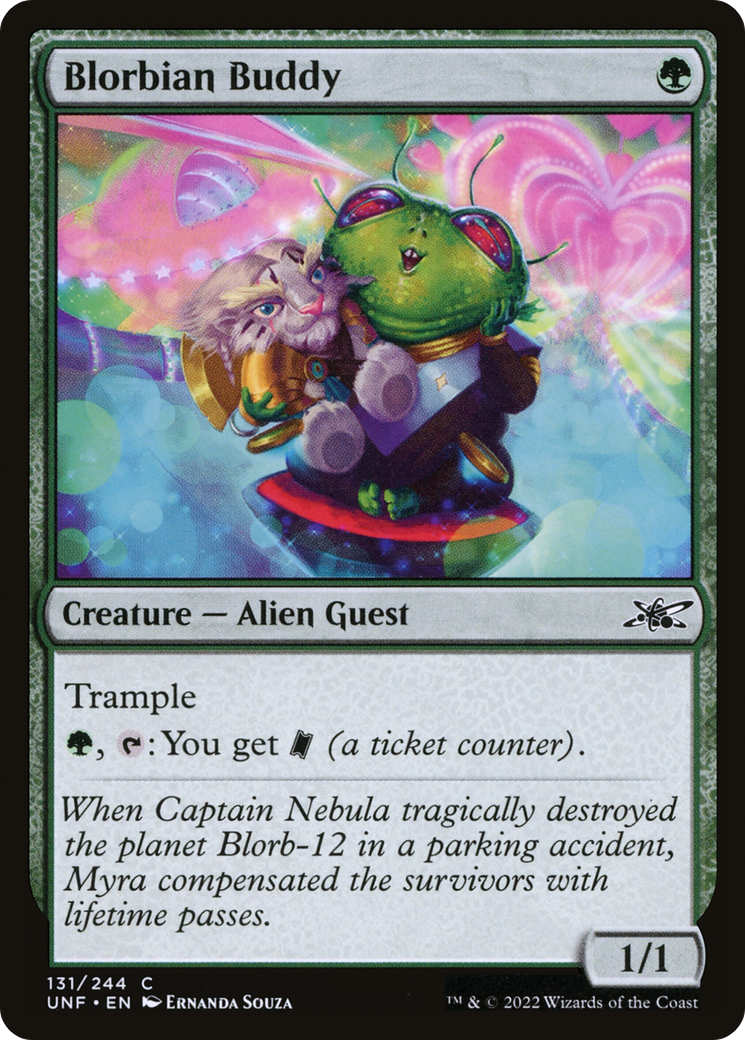 Blorbian Buddy (131) [Unfinity] foil - Deck Out Gaming