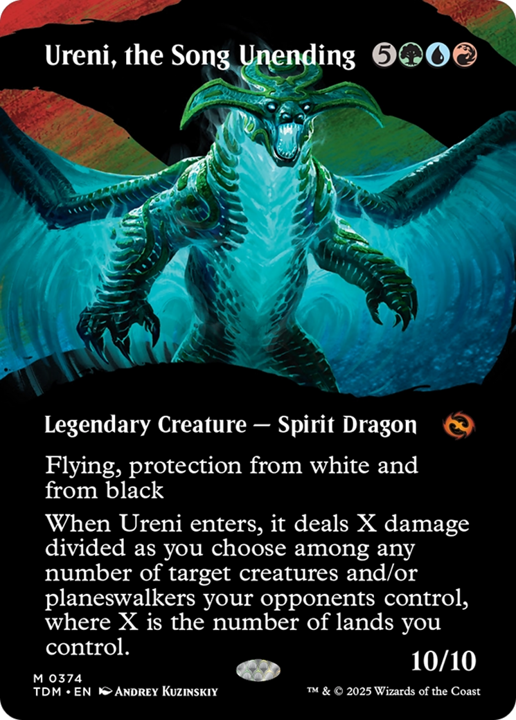Ureni, the Song Unending (374) [Tarkir: Dragonstorm] foil - Deck Out Gaming