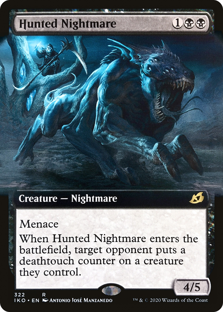 Hunted Nightmare (322) [Ikoria: Lair of Behemoths] foil - Deck Out Gaming