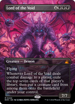 Lord of the Void (Anime Borderless) (424) [Ravnica Remastered] foil - Deck Out Gaming