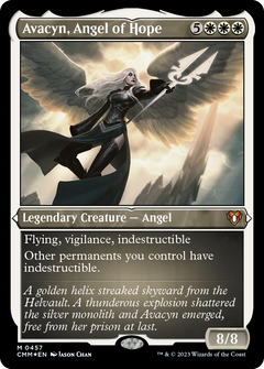 Avacyn, Angel of Hope (457) [Commander Masters] etched - Deck Out Gaming