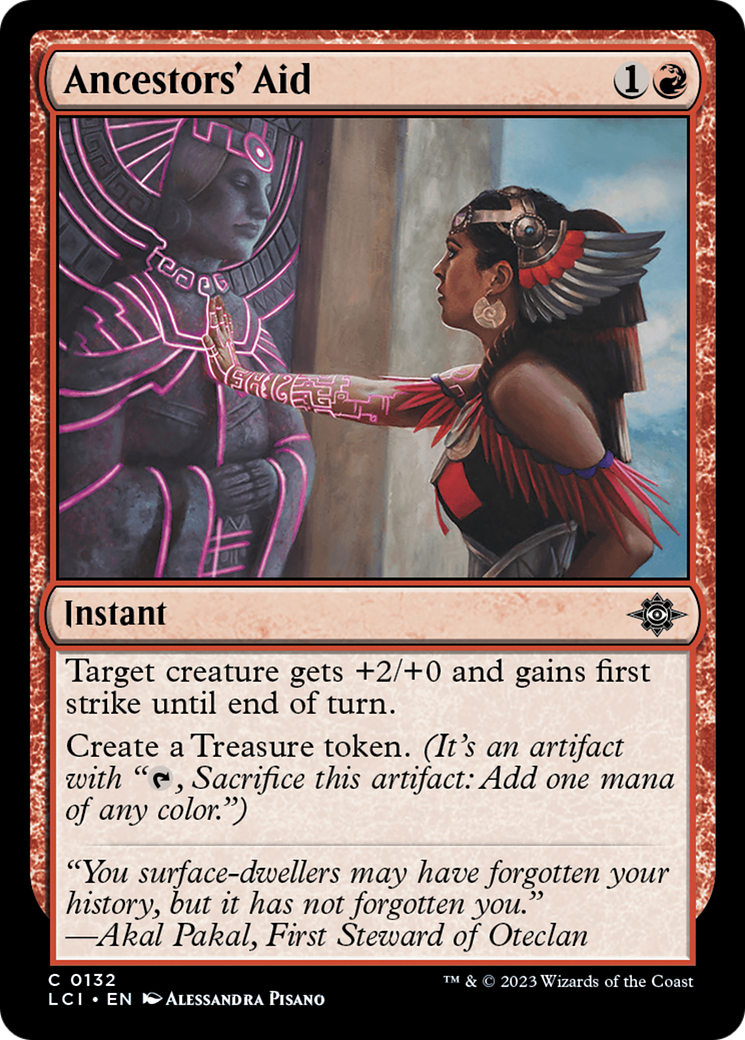 Ancestors' Aid (132) [The Lost Caverns of Ixalan] - Deck Out Gaming