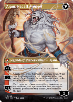 Ajani, Nacatl Pariah (Borderless) (442) [Modern Horizons 3] - Deck Out Gaming