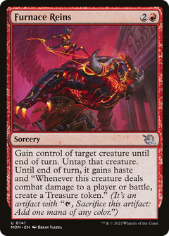 Furnace Reins (141) [March of the Machine] foil - Deck Out Gaming