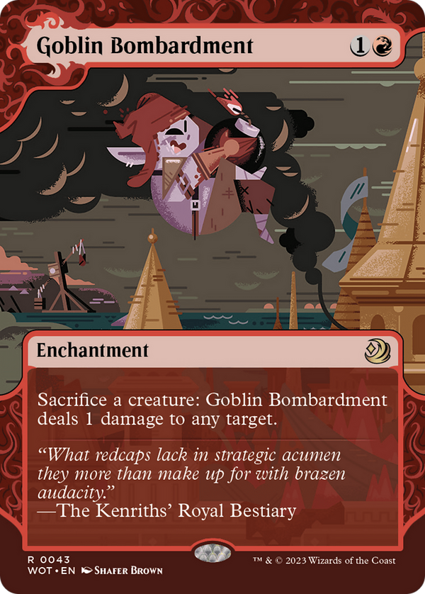 Goblin Bombardment (43) [Wilds of Eldraine: Enchanting Tales] - Deck Out Gaming