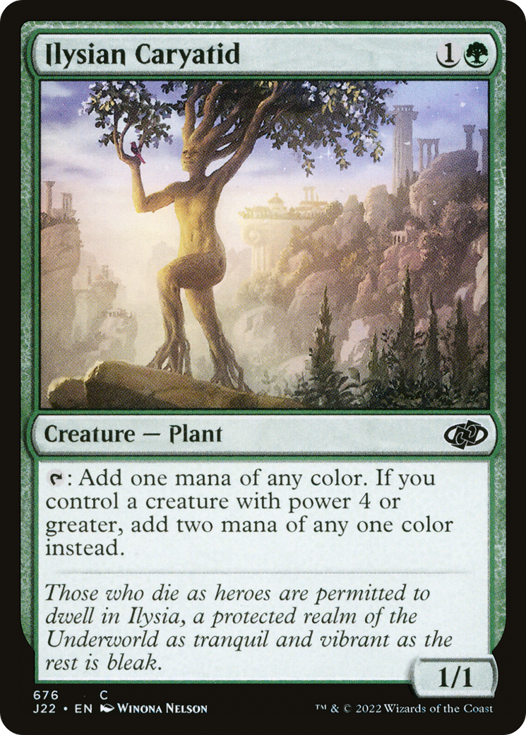 Ilysian Caryatid (676) [Jumpstart 2022] - Deck Out Gaming