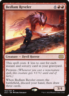 Bedlam Reveler (104) [Double Masters 2022] foil - Deck Out Gaming