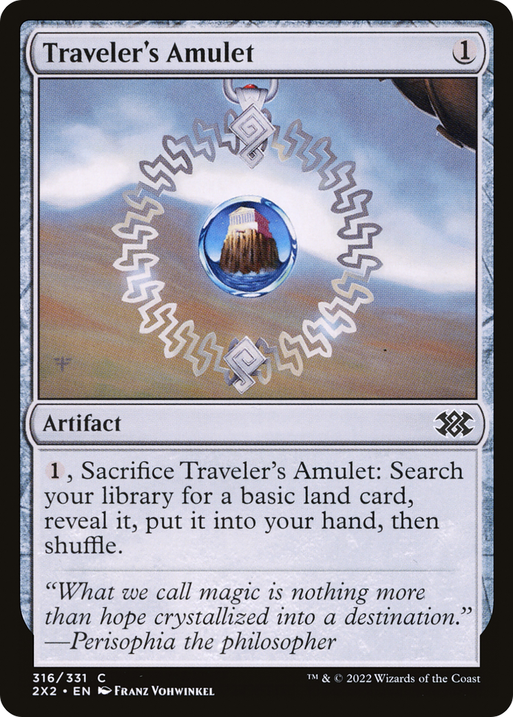 Traveler's Amulet (316) [Double Masters 2022] - Deck Out Gaming