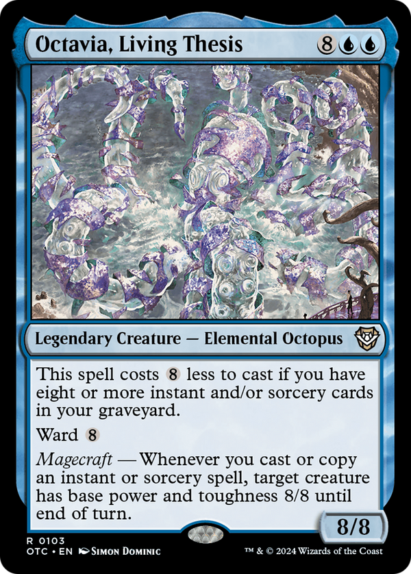 Octavia, Living Thesis (103) [Outlaws of Thunder Junction Commander] - Deck Out Gaming