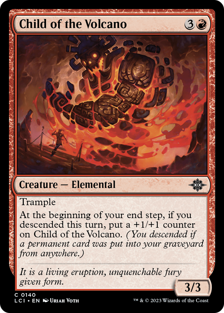Child of the Volcano (140) [The Lost Caverns of Ixalan] foil - Deck Out Gaming