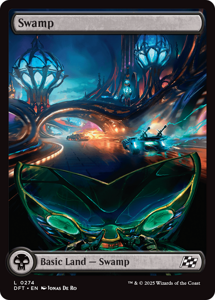 Swamp (0274) (274) [Aetherdrift] - Deck Out Gaming