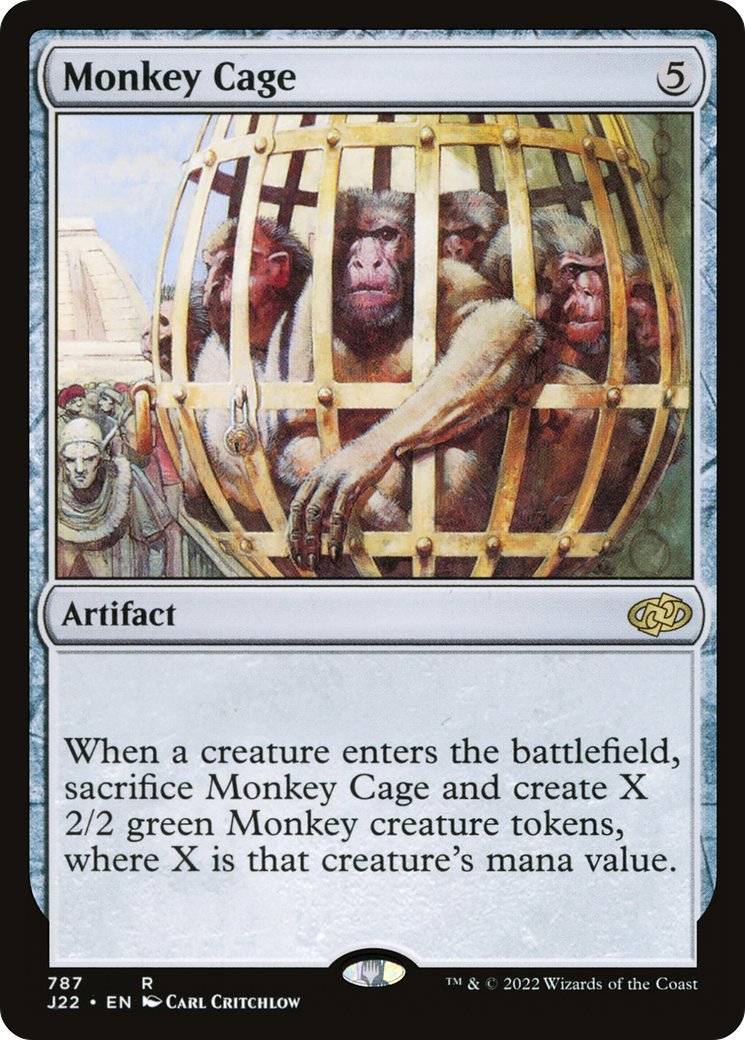 Monkey Cage (787) [Jumpstart 2022] - Deck Out Gaming