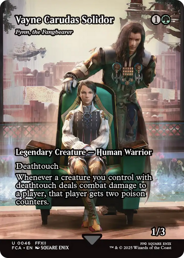 Vayne Carudas Solidor - Fynn, the Fangbearer (Showcase) (46) [FINAL FANTASY: Through the Ages] foil - Deck Out Gaming