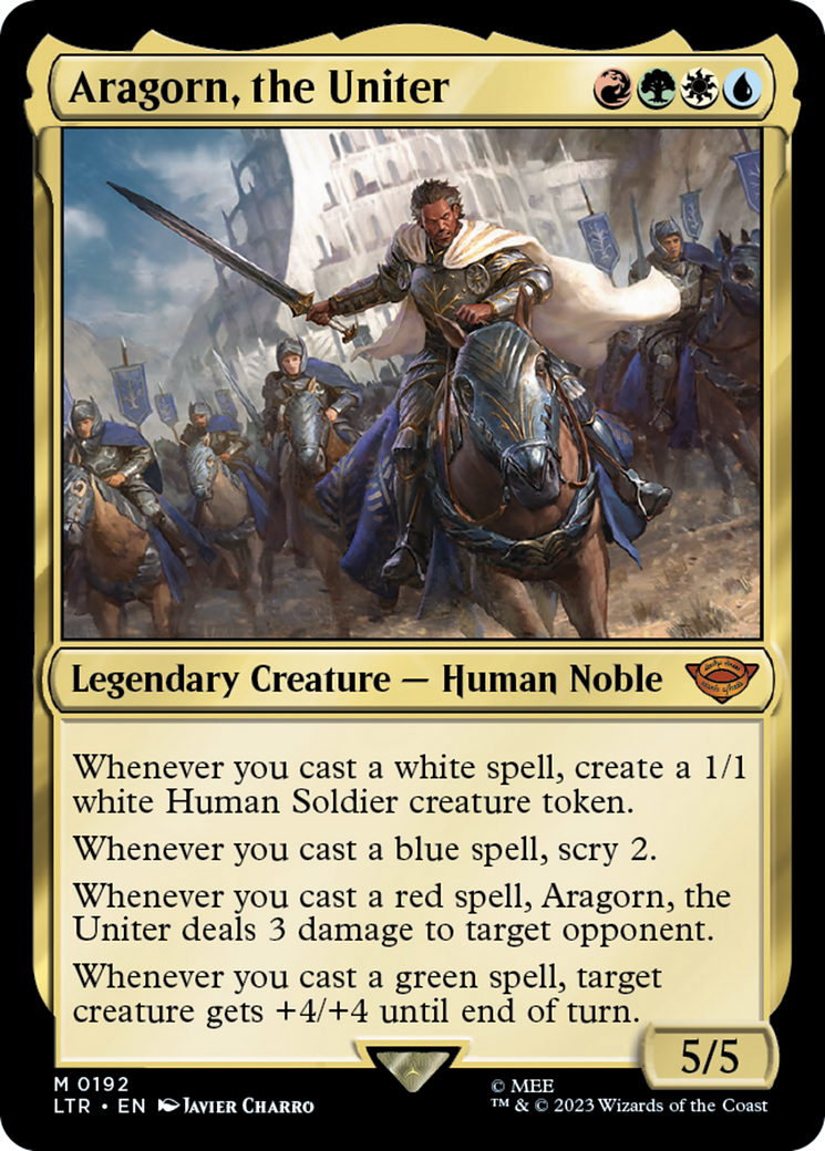Aragorn, the Uniter (192) [The Lord of the Rings: Tales of Middle-earth] - Deck Out Gaming