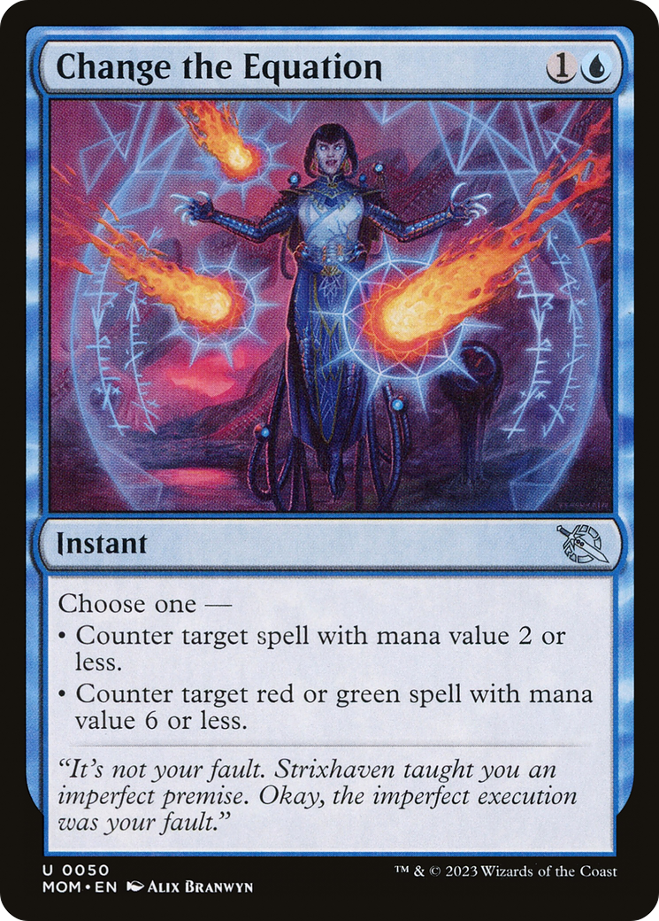 Change the Equation (50) [March of the Machine] foil - Deck Out Gaming