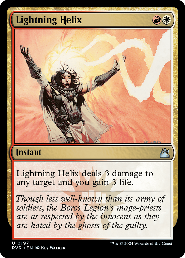 Lightning Helix (197) [Ravnica Remastered] foil - Deck Out Gaming