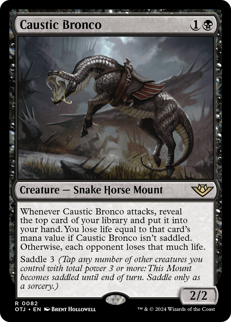 Caustic Bronco (82) [Outlaws of Thunder Junction] - Deck Out Gaming