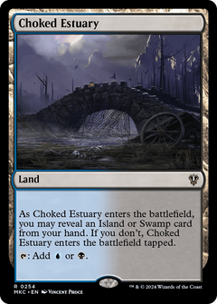 Choked Estuary (254) [Murders at Karlov Manor Commander] - Deck Out Gaming