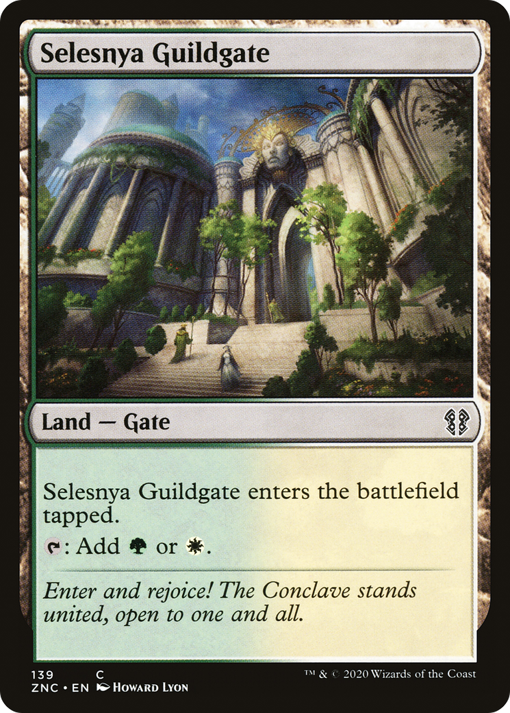 Selesnya Guildgate (139) [Commander: Zendikar Rising] - Deck Out Gaming