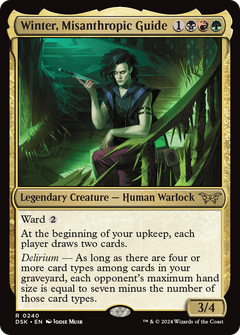 Winter, Misanthropic Guide (240) [Duskmourn: House of Horror] - Deck Out Gaming