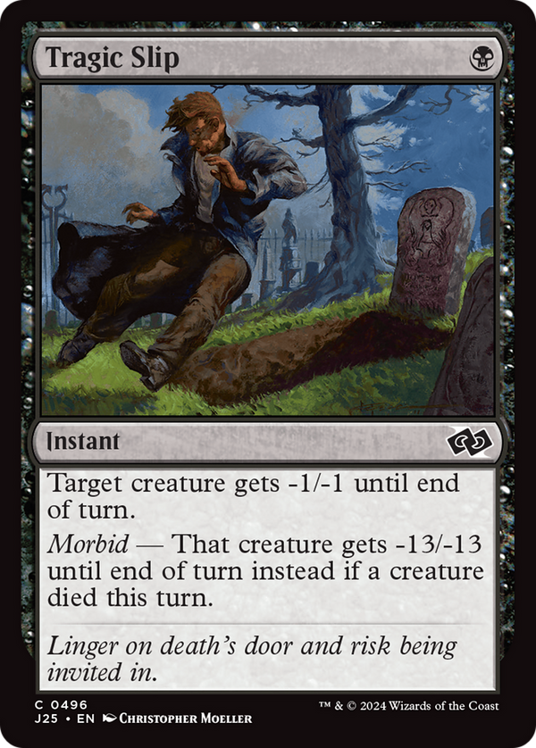 Tragic Slip (496) [Foundations Jumpstart] - Deck Out Gaming