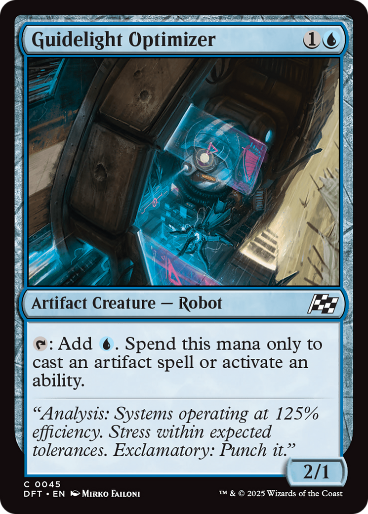Guidelight Optimizer (45) [Aetherdrift] foil - Deck Out Gaming