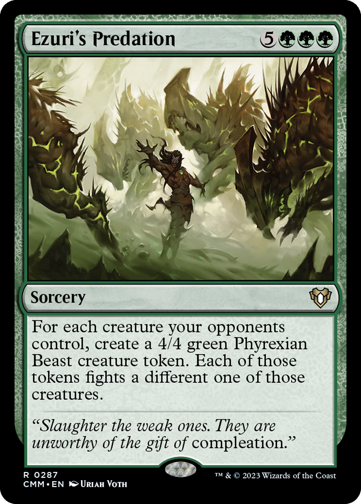 Ezuri's Predation (287) [Commander Masters] - Deck Out Gaming
