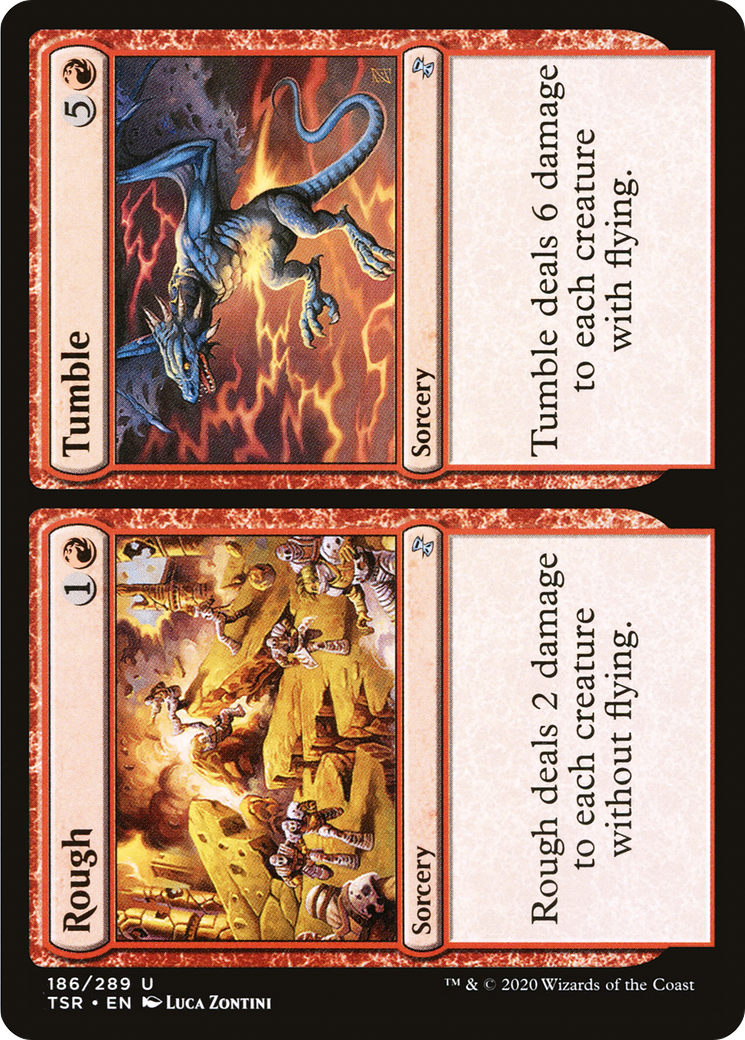 Rough // Tumble (186) [Time Spiral Remastered] foil - Deck Out Gaming