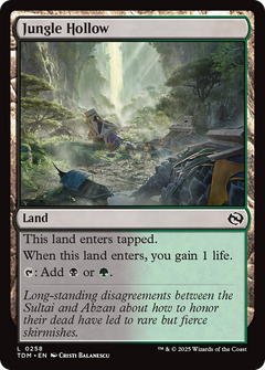 Jungle Hollow (258) [Tarkir: Dragonstorm] foil - Deck Out Gaming
