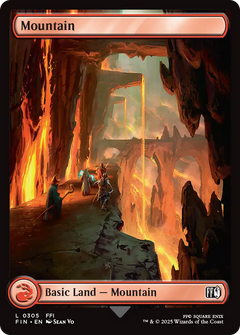 Mountain (305) [FINAL FANTASY] foil - Deck Out Gaming