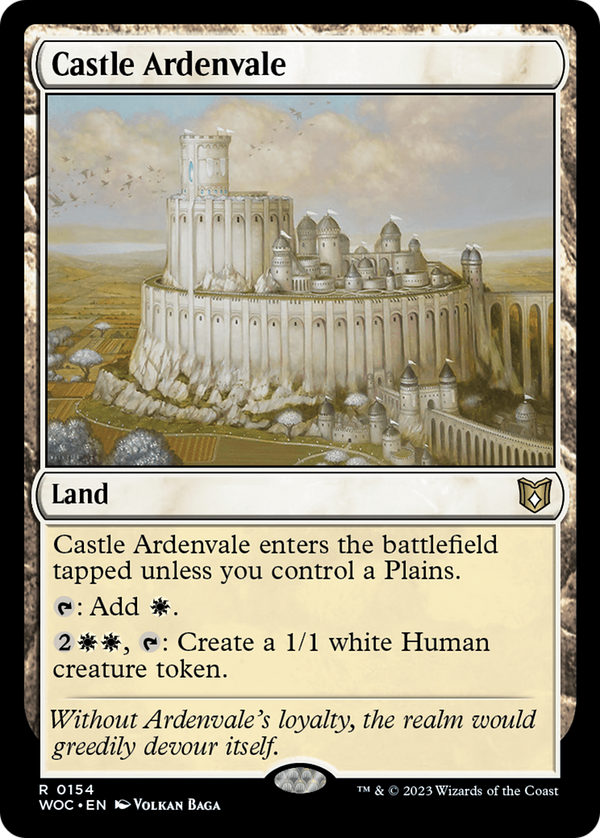 Castle Ardenvale (154) [Wilds of Eldraine Commander] - Deck Out Gaming