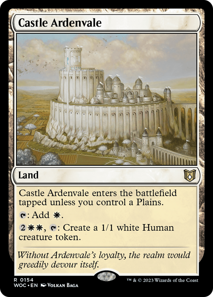 Castle Ardenvale (154) [Wilds of Eldraine Commander] - Deck Out Gaming