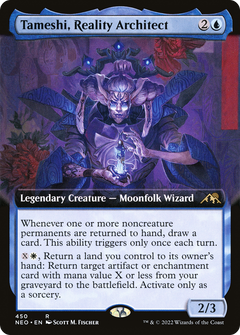 Tameshi, Reality Architect (Extended Art) (450) [Kamigawa: Neon Dynasty] - Deck Out Gaming