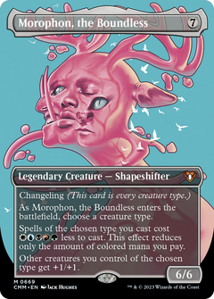 Morophon, the Boundless (Borderless) (669) [Commander Masters] foil - Deck Out Gaming
