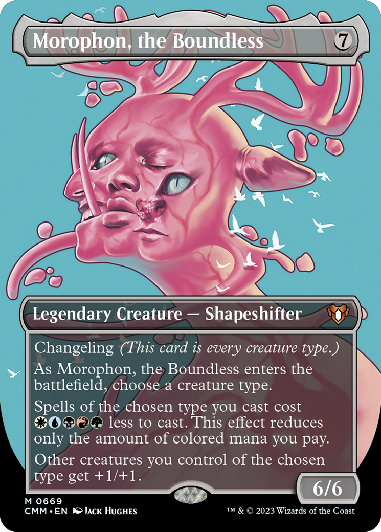 Morophon, the Boundless (Borderless) (669) [Commander Masters] - Deck Out Gaming