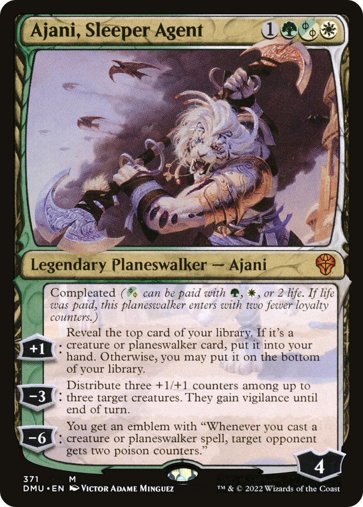 Ajani, Sleeper Agent (371) (371) [Dominaria United] - Deck Out Gaming