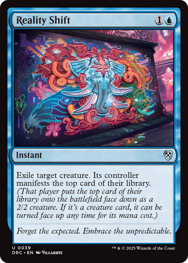 Reality Shift (39) [Commander: Aetherdrift] - Deck Out Gaming