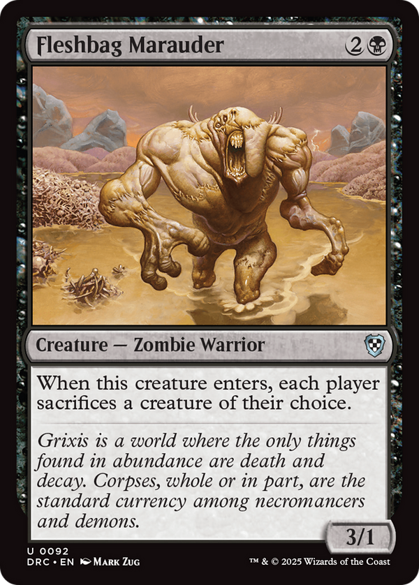 Fleshbag Marauder (92) [Commander: Aetherdrift] - Deck Out Gaming