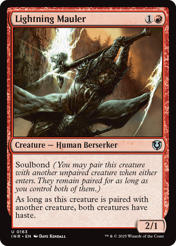 Lightning Mauler (163) [Innistrad Remastered] foil - Deck Out Gaming