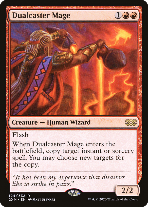 Dualcaster Mage (124) [Double Masters] foil - Deck Out Gaming