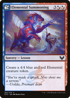Elemental Summoning (183) [Strixhaven: School of Mages] - Deck Out Gaming