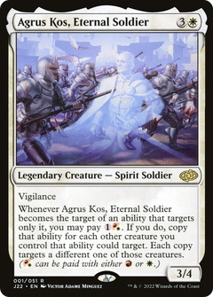 Agrus Kos, Eternal Soldier (1) [Jumpstart 2022] - Deck Out Gaming