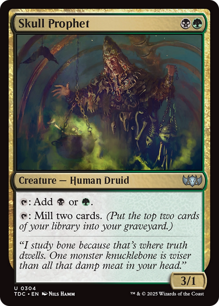 Skull Prophet (304) [Commander: Tarkir: Dragonstorm] - Deck Out Gaming
