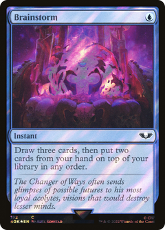 Brainstorm (Surge Foil) (192) [Warhammer 40,000 Commander] foil - Deck Out Gaming