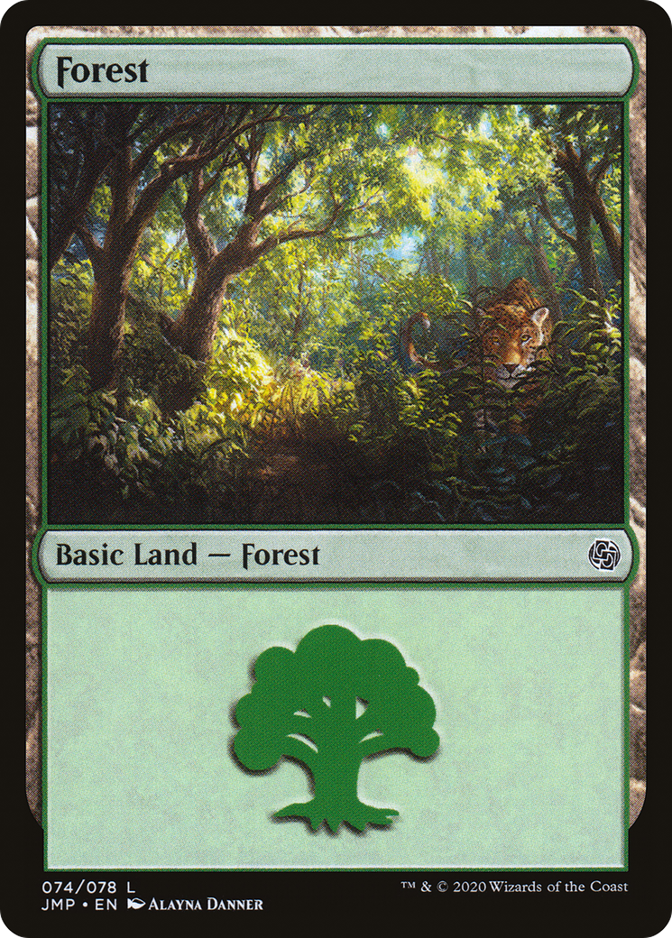 Forest (74) (74) [Jumpstart] - Deck Out Gaming
