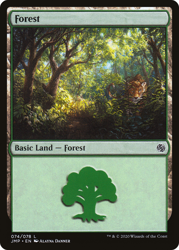 Forest (74) (74) [Jumpstart] - Deck Out Gaming